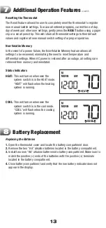 Предварительный просмотр 14 страницы Braeburn Premier 5000 User Manual