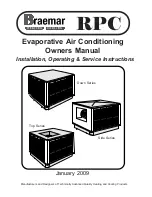 Preview for 1 page of Braemar Down Series Owners Manual Installation, Operating & Service Instructions