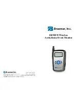 Braemar ER920W User Manual preview