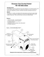 Предварительный просмотр 3 страницы Braemar TM 100i MicroStar Installation, Operating And Service Instructions