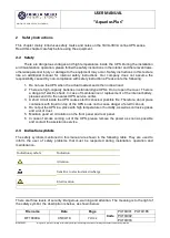 Preview for 7 page of Braga Moro Aquarius Plus User Manual