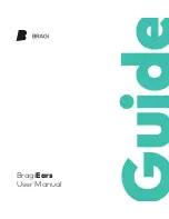 Bragi BE1000 User Manual preview