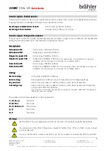 Предварительный просмотр 3 страницы Brähler Systems DIGIMIC CMic VIS Quick Manual