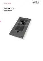 Предварительный просмотр 1 страницы Brähler Systems DIGIMIC CS Quick Start Manual