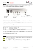 Предварительный просмотр 4 страницы Brähler Systems DIGIMIC CSX4 Quick Manual