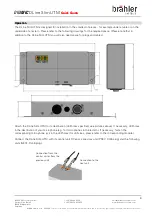 Предварительный просмотр 3 страницы Brähler Systems DIGIMIC DLine Slim UTM Quick Manual