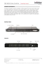 Preview for 2 page of Brahler SDI-MS16 Operating Manual