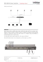 Preview for 3 page of Brahler SDI-MS16 Operating Manual