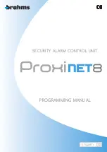 Brahms Proxinet 8 Programming Manual предпросмотр