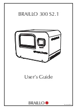 Braillo 300 S2.1 User Manual preview