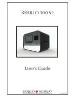 Preview for 1 page of Braillo 300 S2 User Manual