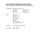 Preview for 2 page of Brainboxes 1 Port PCI Velocity RS422 User Manual