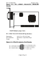 Preview for 12 page of Brainboxes 1 Port PCI Velocity RS422 User Manual