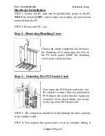 Preview for 14 page of Brainboxes 1 Port PCI Velocity RS422 User Manual