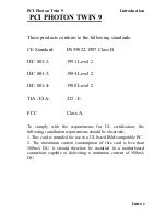 Предварительный просмотр 3 страницы Brainboxes CC-607 Hardware Manual