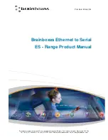 Brainboxes ES-020 Product Manual предпросмотр