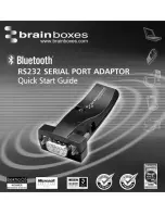 Предварительный просмотр 1 страницы Brainboxes PCI Quad RS232 Quick Start Manual