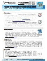 Preview for 4 page of Brainboxes UP-869 (French) Specification Sheet