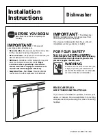 Предварительный просмотр 2 страницы Brama BR-DWSH01-S Installation Instructions Manual