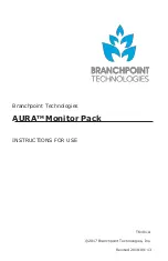 Branchpoint Technologies AURA TK101-A Instructions For Use Manual preview