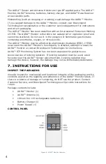 Preview for 6 page of Branchpoint Technologies AURA TK101-A Instructions For Use Manual