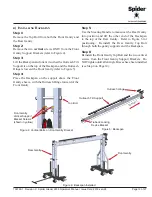 Предварительный просмотр 13 страницы Brand Safway SPIDER GLAZIER 2200 Operator'S Manual