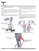 Предварительный просмотр 14 страницы Brand Safway SPIDER GLAZIER 2200 Operator'S Manual