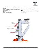 Предварительный просмотр 17 страницы Brand Safway SPIDER GLAZIER 2200 Operator'S Manual