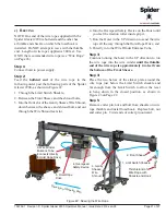 Предварительный просмотр 21 страницы Brand Safway SPIDER GLAZIER 2200 Operator'S Manual