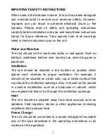 Preview for 2 page of BRAND MW-1464 Manual