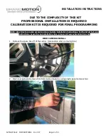 Предварительный просмотр 2 страницы BrandMotion AVMS-3700v3 Installation Instructions Manual