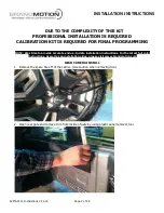 Предварительный просмотр 2 страницы BrandMotion AVMS-3701 Installation Instructions Manual