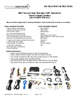 Предварительный просмотр 1 страницы BrandMotion AVMS-3701v2 Installation Instructions Manual