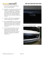 Preview for 4 page of BrandMotion Curb Alert Park View Pro 5000-CA6 Installation Instructions