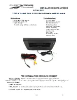 Preview for 1 page of BrandMotion FLTW-7511 Installation Manual