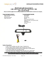 Preview for 1 page of BrandMotion FLTW-7629 Installation Instructions And Instructions For Use