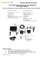 BrandMotion SUTV-1010V2 Installation Instructions preview