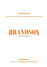 Brandson Equipment 304948 User Manual предпросмотр