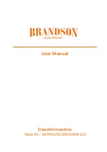 Brandson Equipment 304993 User Manual предпросмотр