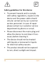 Preview for 16 page of Brandson Equipment 305274 User Manual