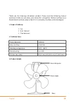 Preview for 15 page of Brandson 20190812FS030 User Manual