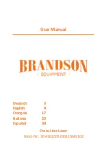 Preview for 1 page of Brandson 20200113NB102 User Manual