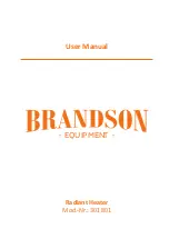 Preview for 1 page of Brandson 301801 User Manual