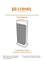 Preview for 1 page of Brandson 303124 Manual