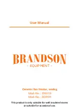 Preview for 1 page of Brandson 303319 User Manual