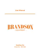 Preview for 1 page of Brandson 303368 User Manual