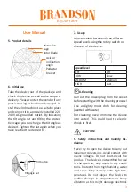 Preview for 7 page of Brandson 303396 User Manual