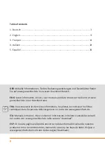 Preview for 2 page of Brandson 303584 User Manual