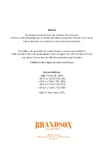 Preview for 60 page of Brandson 303769 User Manual