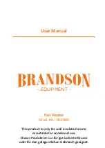 Preview for 1 page of Brandson 303985 User Manual